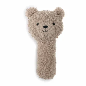 Hochet Teddy bear olive green