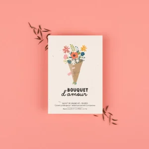 Sachet de graines bouquet d&rsquo;amour