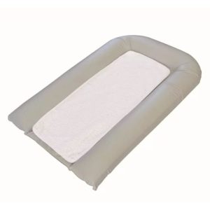 MATELAS A LANGER PVC GRIS avec lot éponges
