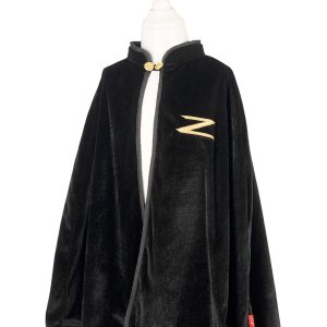 Cape noire de Zorro, 4-8 ans/104-128 cm (1 pc) – Souza – 100731
