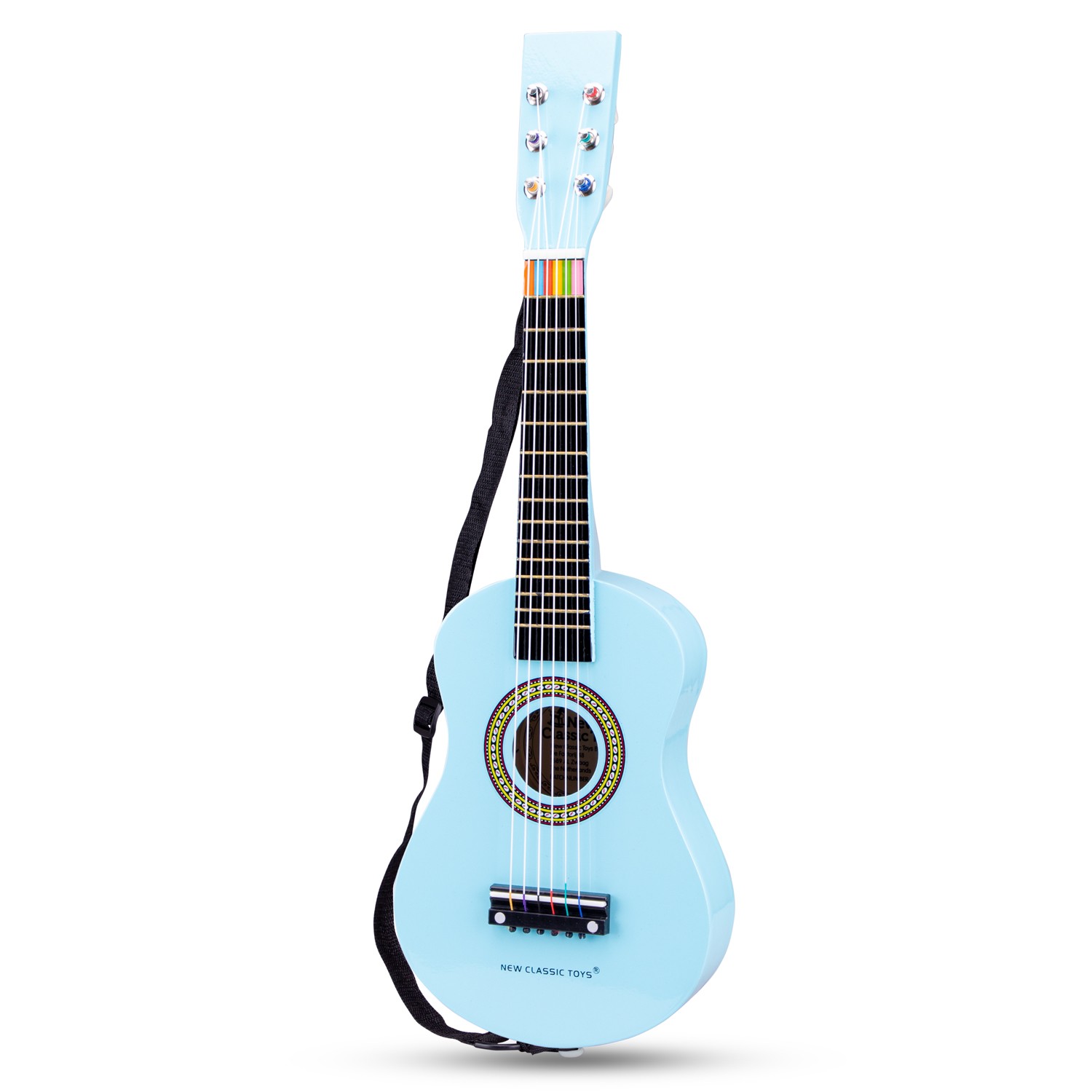 Guitare Bleue en Bois – 10342 – Image 2