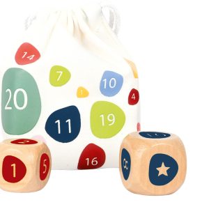 6 Dés de calcul « Educate » –  Small Foot  – 11368