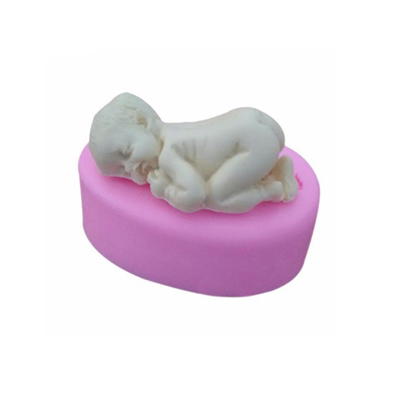 Moule en silicon en forme de bébé pour babyshower – Image 4