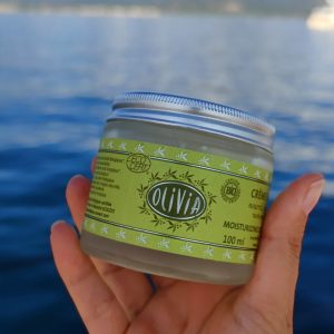 Crème hydratante bio Olivia – Huile d&rsquo;olive et beurre de karité bio