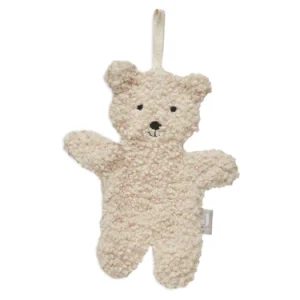 Attache Tétine teddy Bear écru