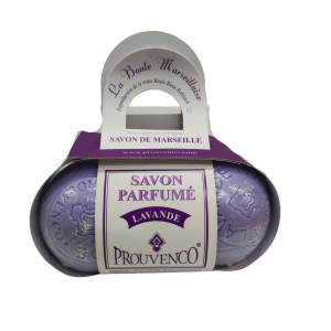 Doublette marseillaise de savon parfumé Lavande (2*195gr)