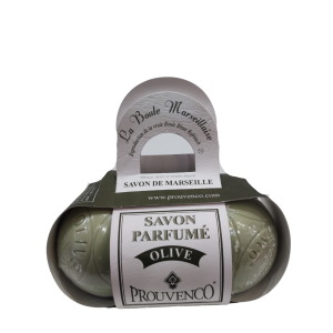 Doublette marseillaise de savon parfumé à l’olive (2*195gr)