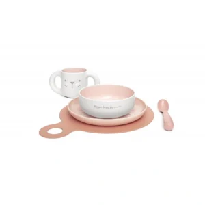 Coffret repas Rose +6M Hygge baby