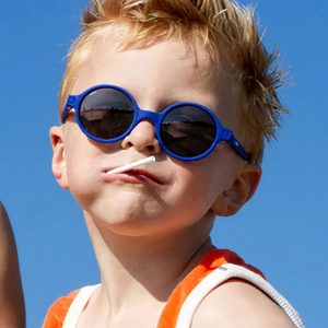 Ki et La Lunettes sun 6-9 ans Rozz Bleu Electrique