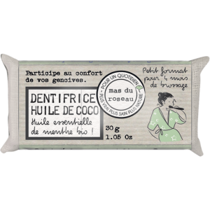 Dentifrice solide à l&rsquo;huile de coco