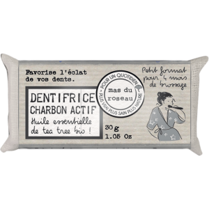 Dentifrice solide au charbon actif pour blanchir