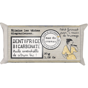 Dentifrice solide au bicabornate & citron