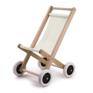 BUGGY EN BOIS AVEC TISSU NATUREL – EGMONT TOYS