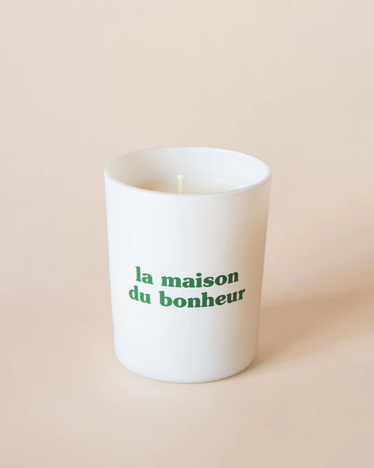 Bougie la maison du bonheur – senteur ambre