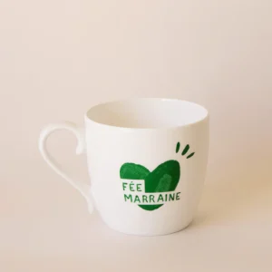 Mug coeur fée marraine