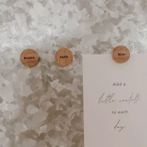 Lot de 3 aimants – family