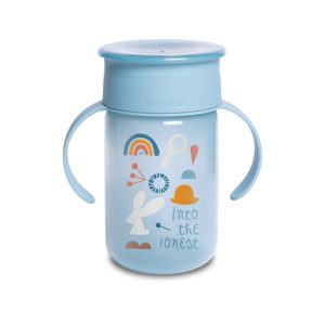 Tasse d’apprentissage 360º Bleu +12 mois 340ml