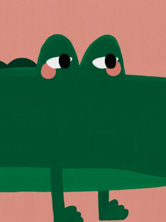 Affichette crocodile – Image 2