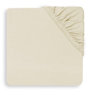 Drap-housse Berceau Jersey 40/50×80/90cm – Ivory- Jollein