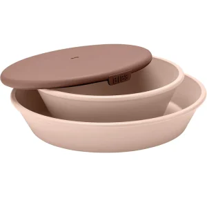 Set Repas Assiette & Bol Bibs – Blush