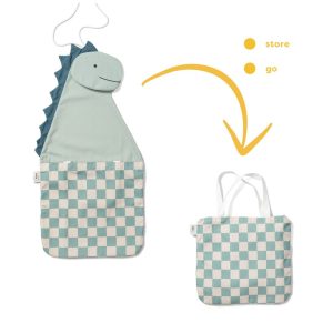 Toto rangement mural & sac – dino – Play&Go