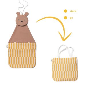 Toto rangement mural & sac – ours – Play&Go