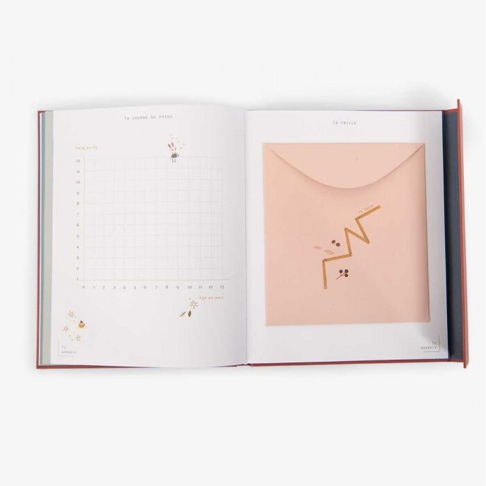 Livre de naissance (80 pages) Après la pluie – Moulin Roty – Image 4