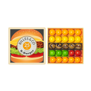 MINI BOX 25 billes B Burger- BAC0014