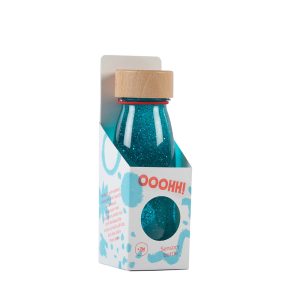 Bouteille sensorielle – Float turquoise