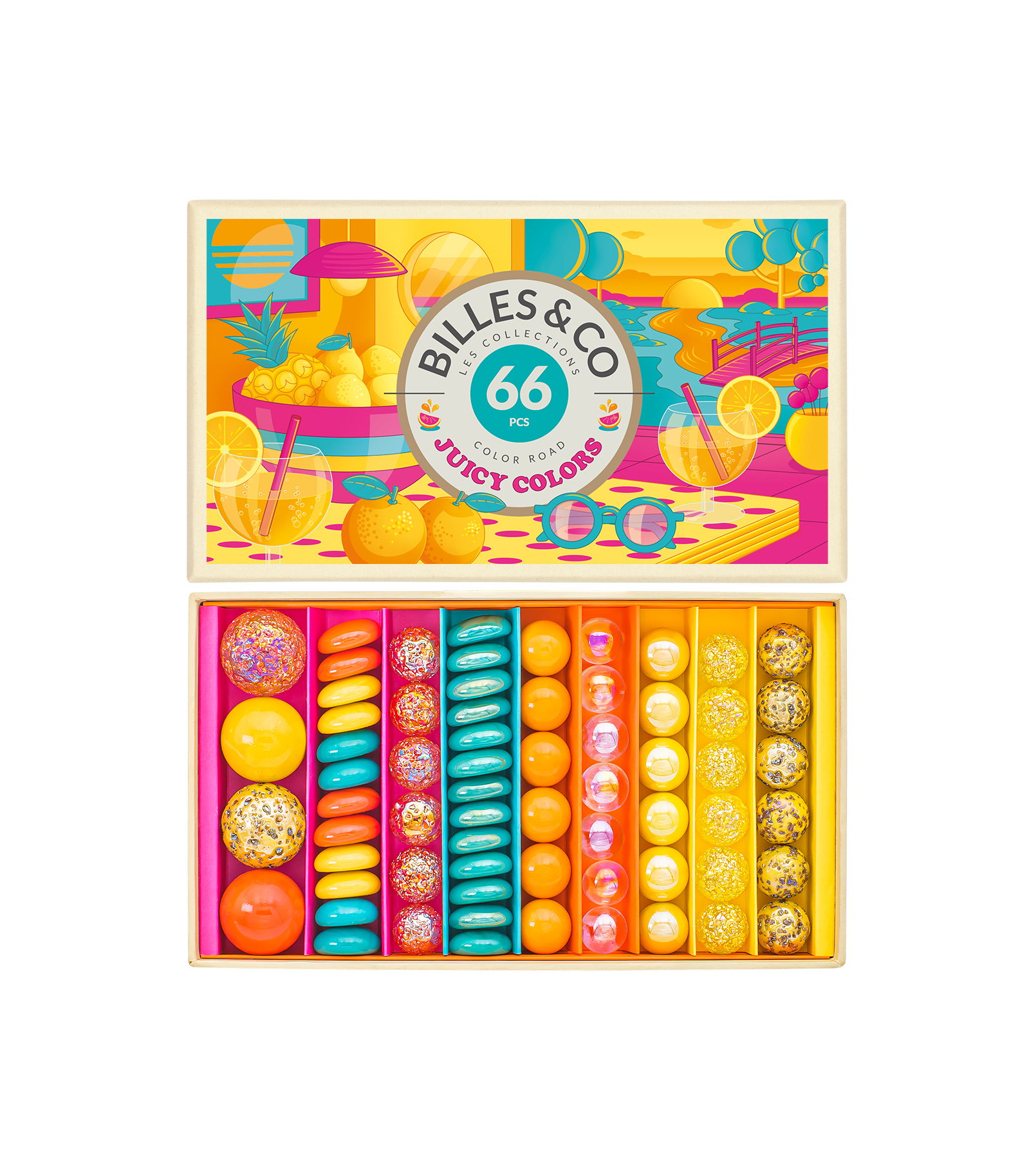 Box billes Juicy Color