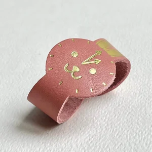 Bracelet montre enfant en cuir