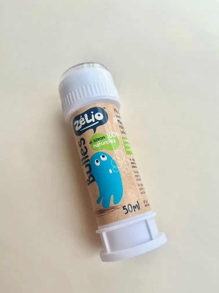 Bulles de savon écologiques Zélio