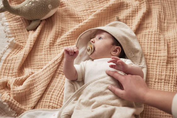 Cape de bain harvest naturel – Image 5