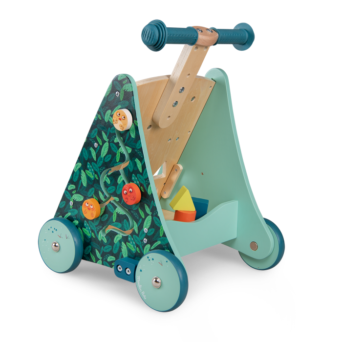 Chariot de marche d’activités Dans la jungle – Moulin Roty – Image 6
