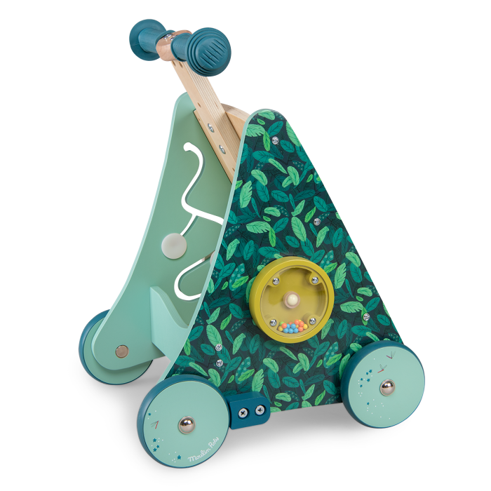 Chariot de marche d’activités Dans la jungle – Moulin Roty – Image 7