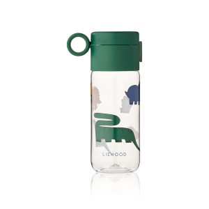 Gourde transparente Clemence – dinosaures 350ml