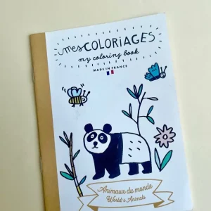 Carnet de coloriage éco-responsable