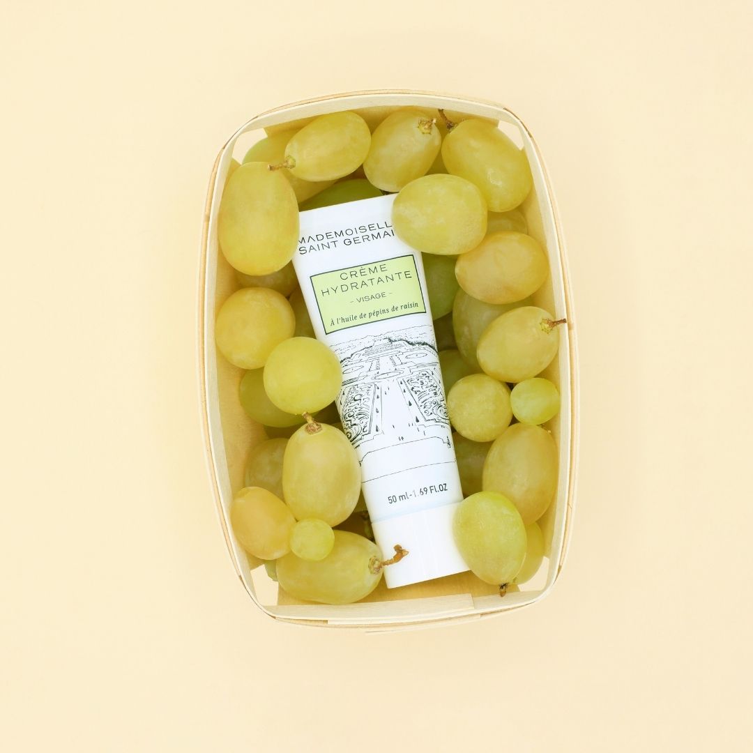 Crème hydratante à l’huile de pépins de raisin