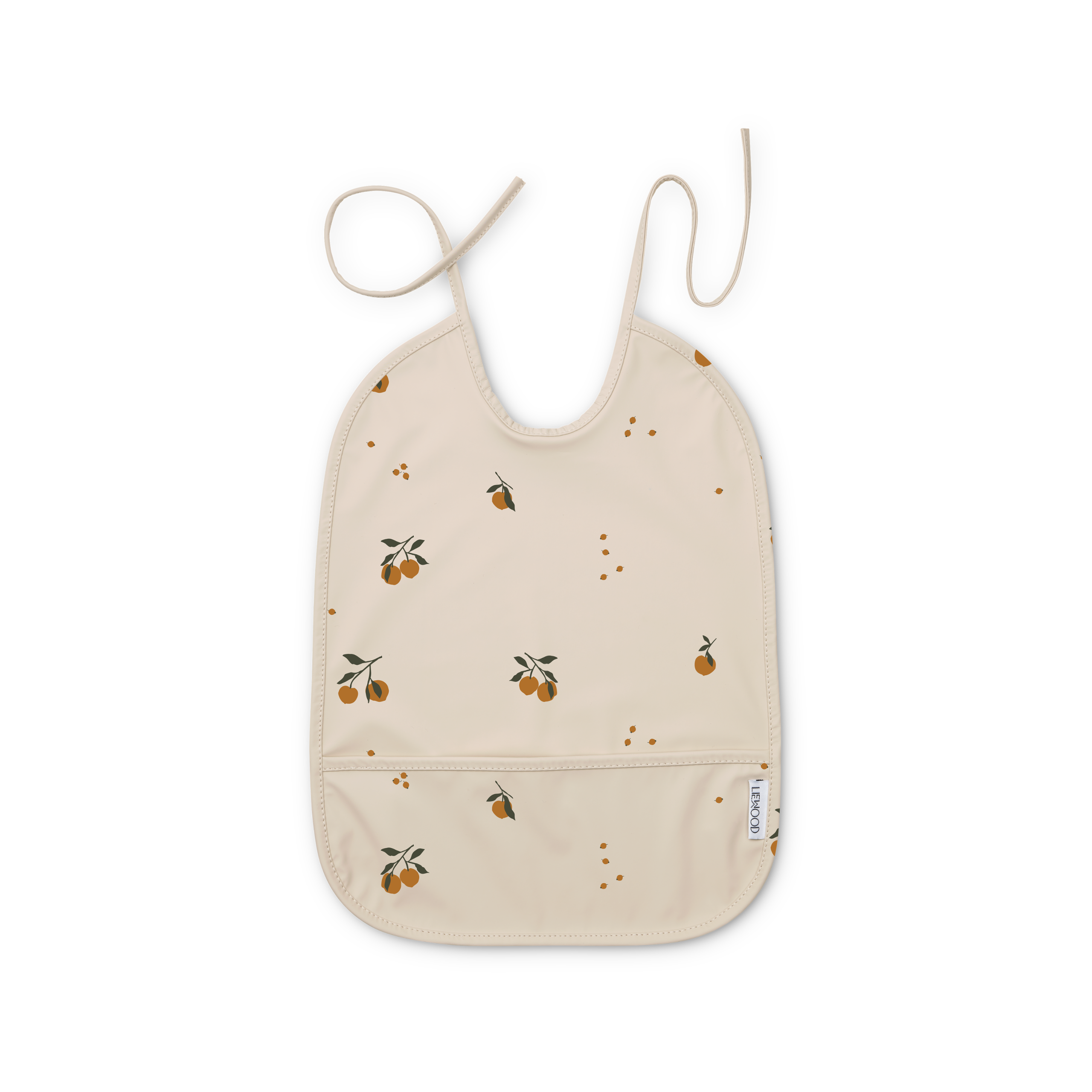 Bavoir souple Lai – Peach Sea shell