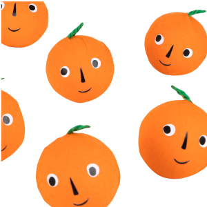 4 boules surprises citrouille