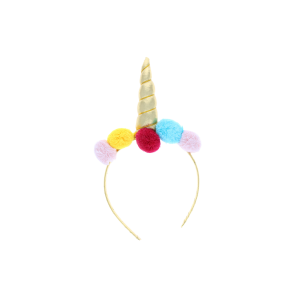 Serre tête licorne multicolore