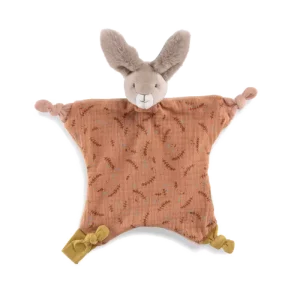 Doudou plat Lapin argile – Trois Petits Lapins – Moulin Roty – 678016