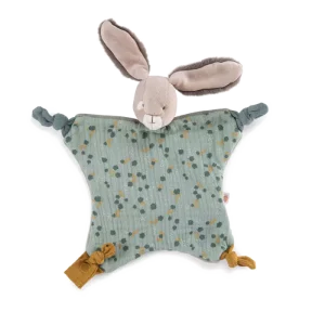 Doudou plat Lapin sauge – Trois Petits Lapins – Moulin Roty – 678015