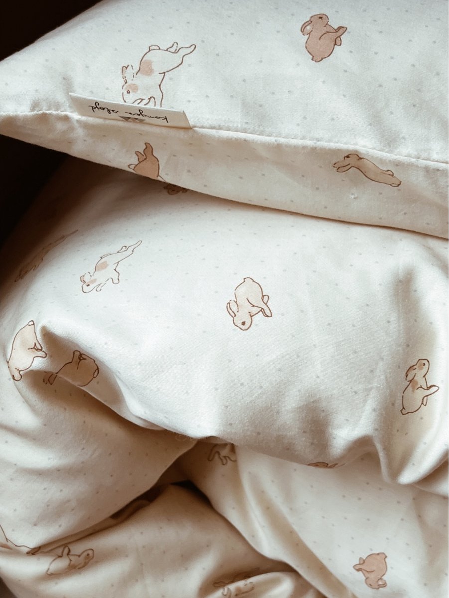 Draps 140×100 lapins – Image 2