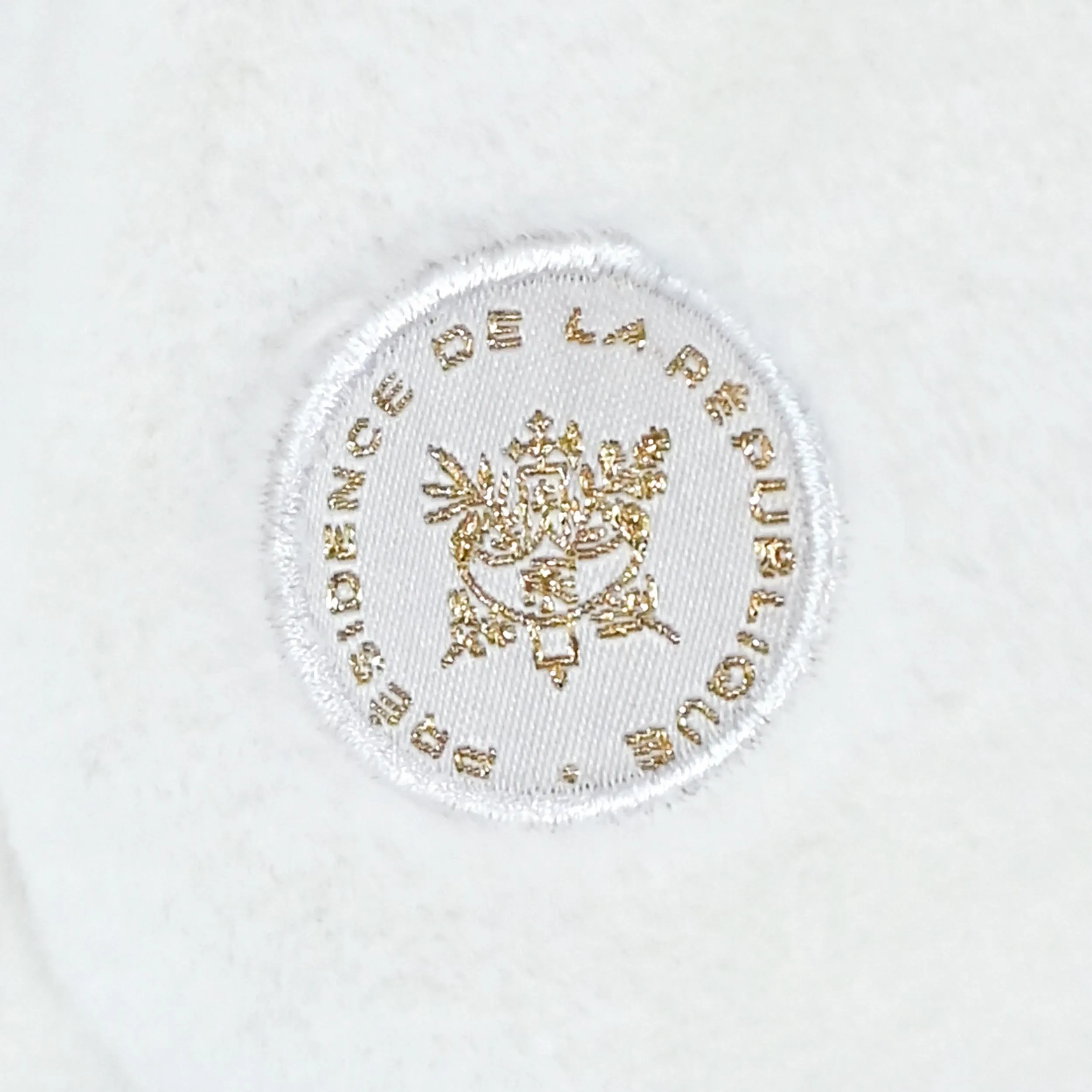 L’Ours Élysée Doudou plat fabriqué en France – 22 cm – Image 5