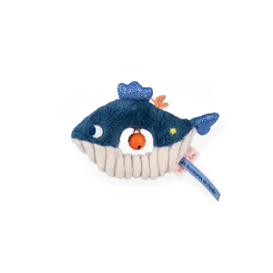 Doudou Hochet Baleine Les Aventures de Paulie – 676006 – Moulin Roty