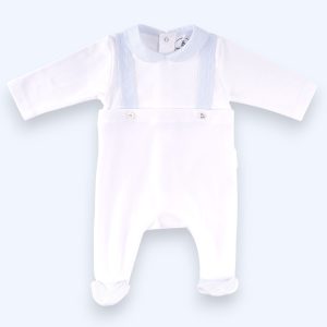 Combi velours salopette Ciel – Théophile et Patachou