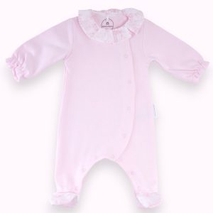 Combi jersey colorette – Rose – Théophile et Patachou
