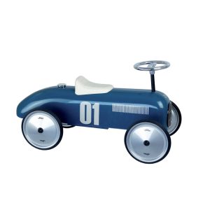 Porteur en métal, Vintage Bleu Petrol