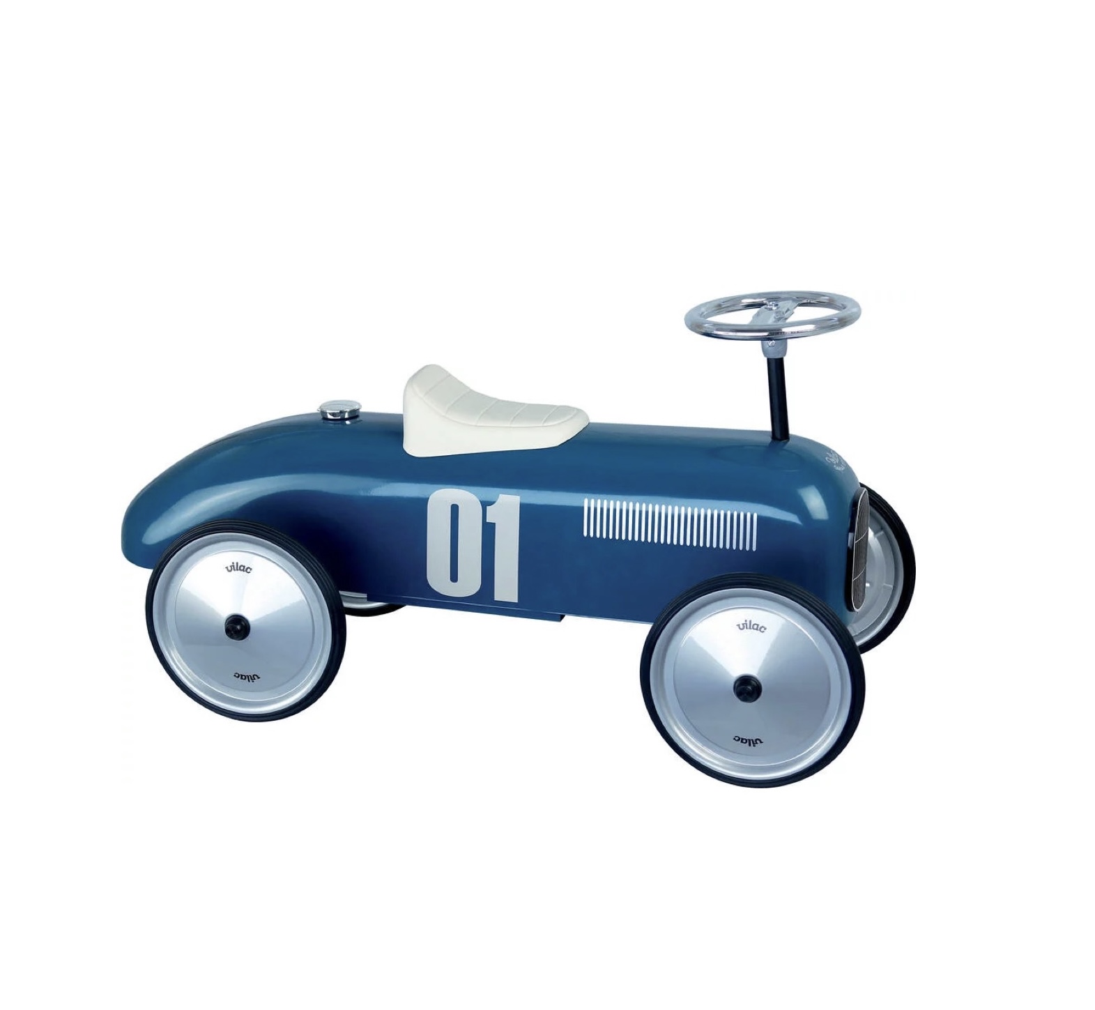 Porteur en métal, Vintage Bleu Petrol